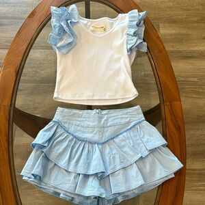 Girls shirt & skirt bundle